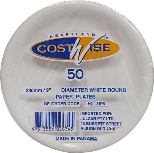 UNCOATED PAPER PLATES 230M 50S